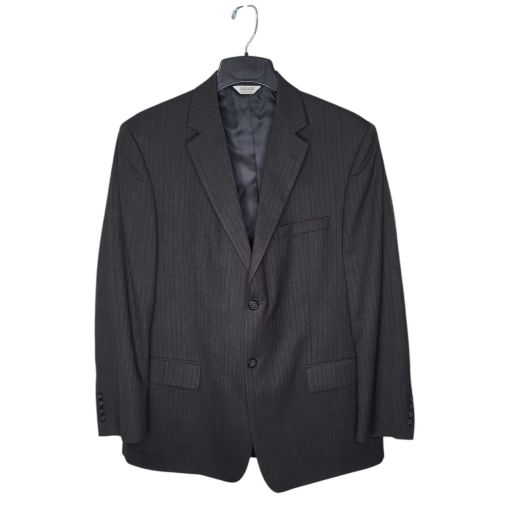 Joseph & Feiss Men's Blazer Size 44R Traveller 2 Button Charcoal